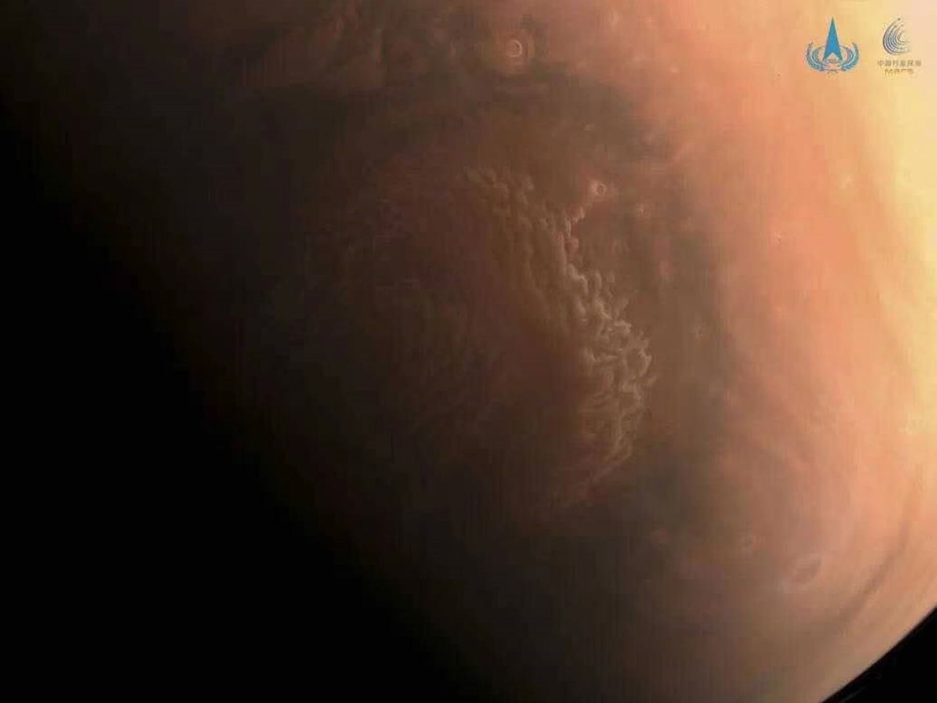 中國航天局發佈“天問一號”探測器拍攝的高清火星影像圖 - 俄羅斯衛星通訊社, 1920, 04.03.2021