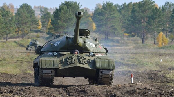 Советский тяжёлый танк ИС-3 - 俄羅斯衛星通訊社