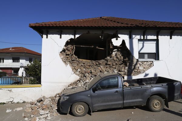 希臘地震的後果。 - 俄羅斯衛星通訊社