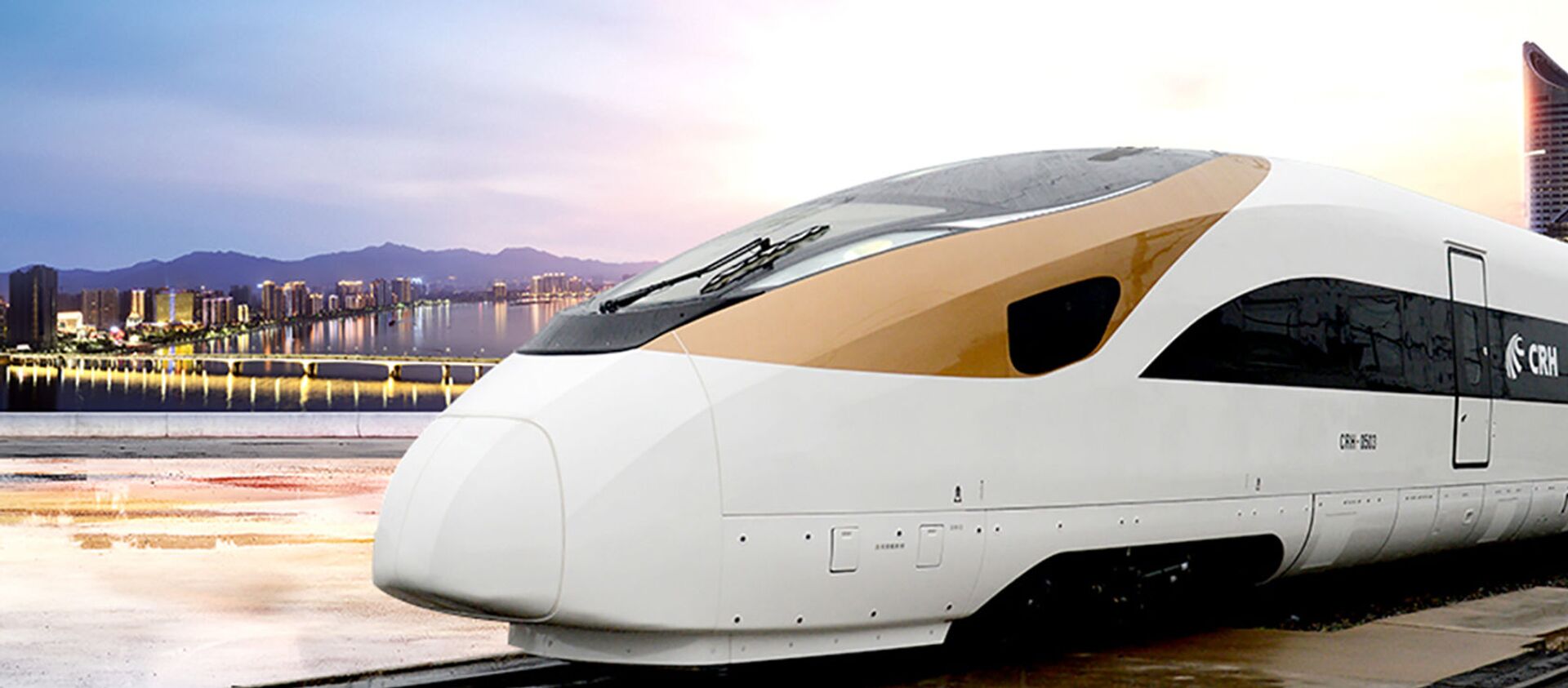 Китайский поезд компании CRRC Changchun Railway Vehicles - 俄羅斯衛星通訊社, 1920, 25.07.2021