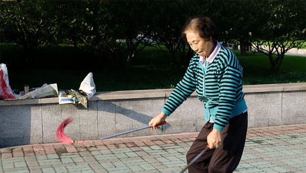 Пожилая женщина в Китае - 俄罗斯卫星通讯社