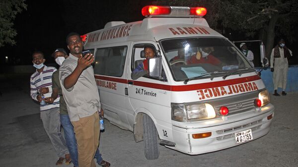 Машина скорой помощи в Могадишо - 俄罗斯卫星通讯社