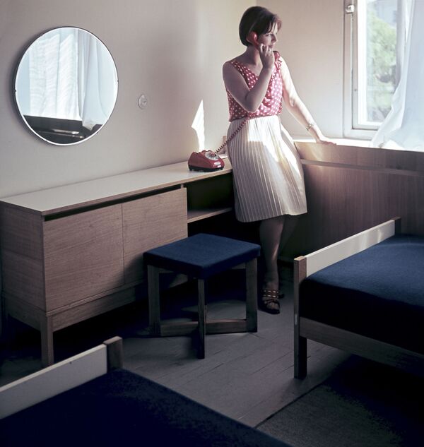 1966年，金塔拉斯酒店的房间里。 - 俄罗斯卫星通讯社