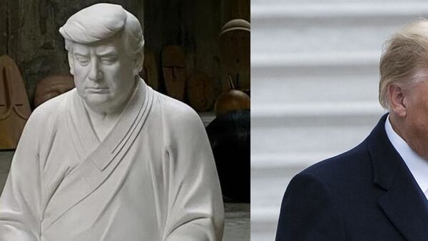 статуя Трампа в образе Будды стала хитом в Китае - 俄羅斯衛星通訊社