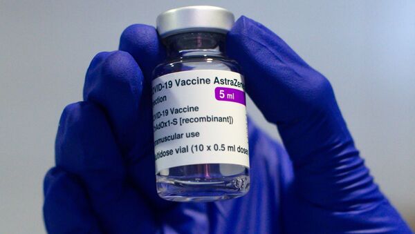 Вакцина Oxford/AstraZeneca от COVID-19 в городской больнице города Кория в Испании.  - 俄羅斯衛星通訊社