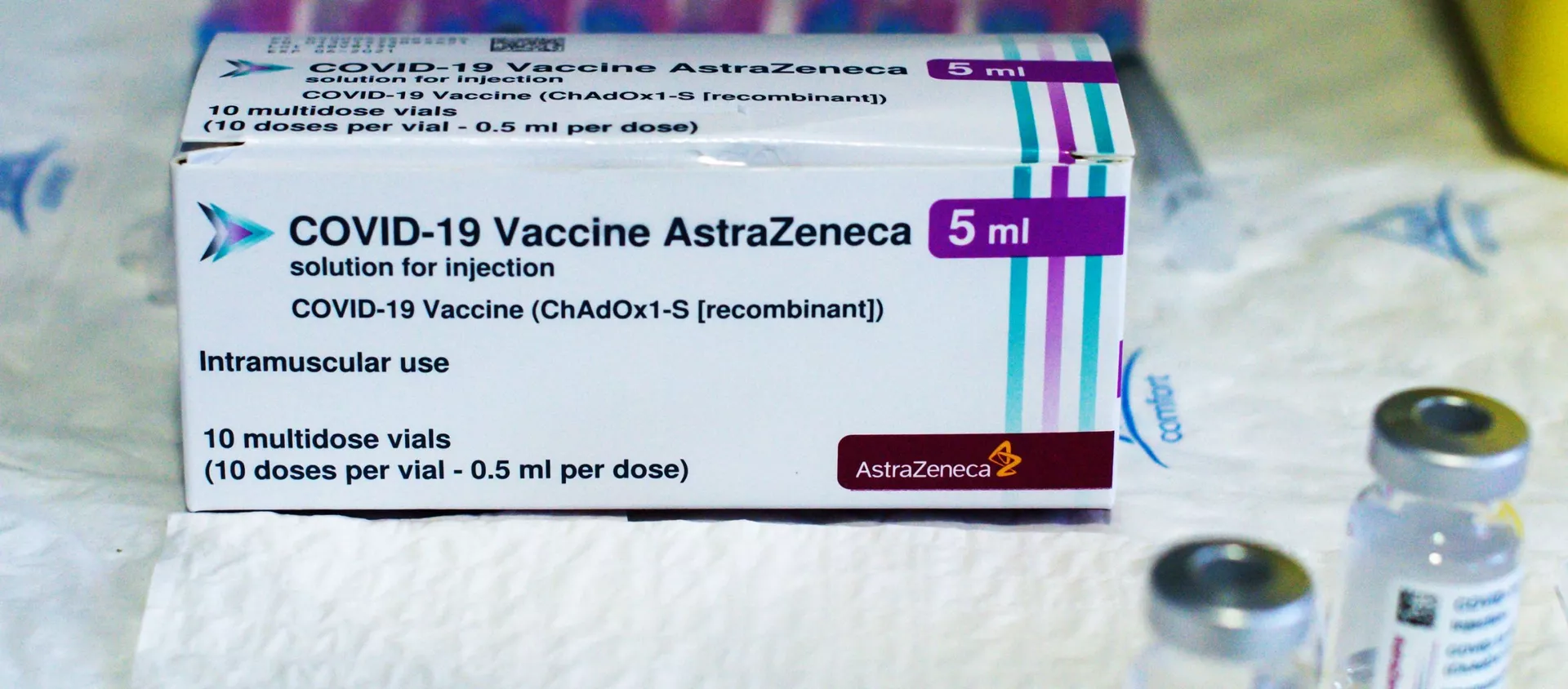 Вакцина Oxford/AstraZeneca от COVID-19 в городской больнице города Кория в Испании. - 俄羅斯衛星通訊社, 1920, 03.04.2021
