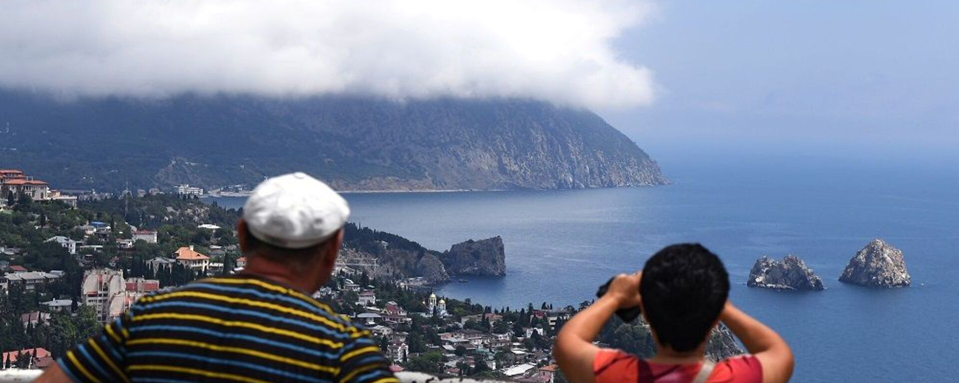 Крым Аю-Даг туристы - 俄罗斯卫星通讯社, 1920, 27.09.2021