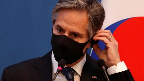 Госсекретарь США Этнони Блинкен - 俄羅斯衛星通訊社