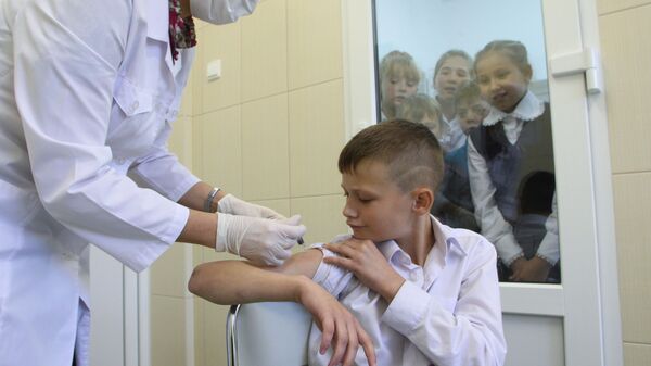 Вакцинация ребенка  - 俄羅斯衛星通訊社