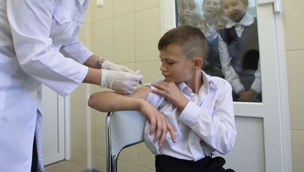 Вакцинация ребенка  - 俄羅斯衛星通訊社