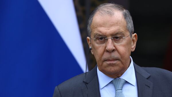 Министр иностранных дел РФ Сергей Лавров в Гуйлине.  - 俄罗斯卫星通讯社