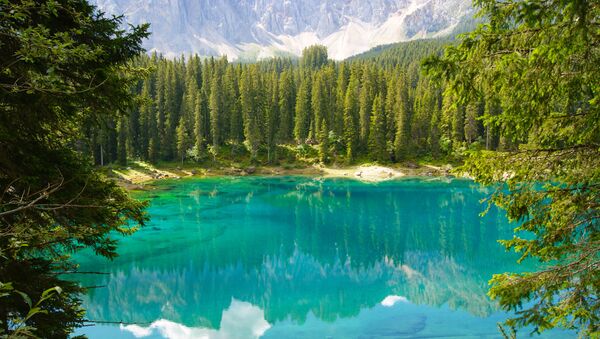 意大利卡瑞扎奧湖美景。 - 俄羅斯衛星通訊社