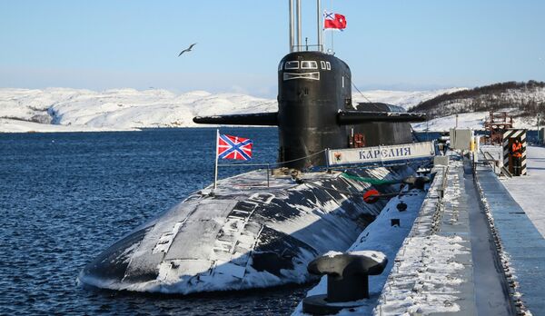 “卡累利阿”号核潜艇。 - 俄罗斯卫星通讯社