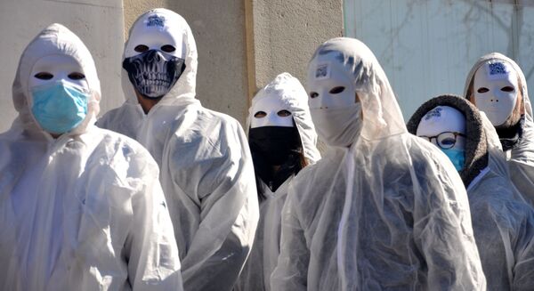 巴黎，反对政府隔离措施的示威活动。 - 俄罗斯卫星通讯社