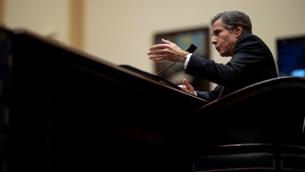 Госсекретарь США Энтони Блинкен - 俄罗斯卫星通讯社