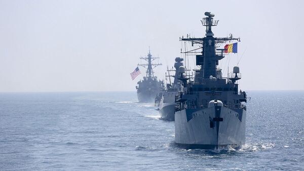 Корабли НАТО в Черном море - 俄羅斯衛星通訊社
