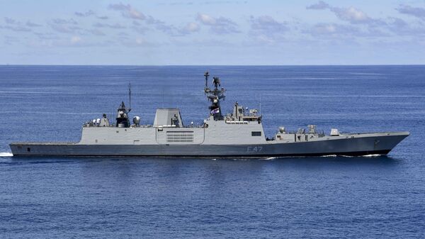 印度海軍 Shivalik 號護衛艦 - 俄羅斯衛星通訊社
