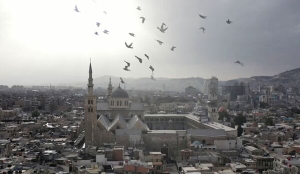 叙利亚大马士革倭马亚清真寺。 - 俄罗斯卫星通讯社