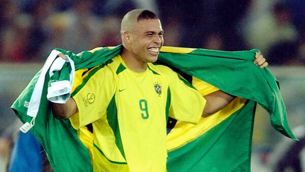 Роналдо на ЧМ-2002 - 俄罗斯卫星通讯社
