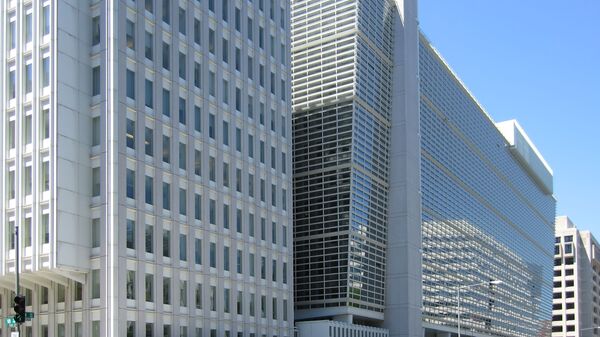 Здание штаб-квартиры Группы Всемирного банка в Вашингтоне - 俄羅斯衛星通訊社