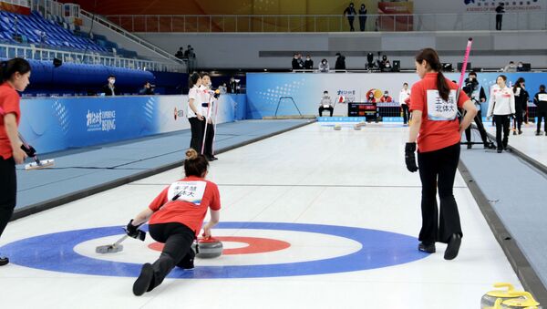 Тестовые соревнования по керлингу к Олимпиаде в Пекине - 俄羅斯衛星通訊社
