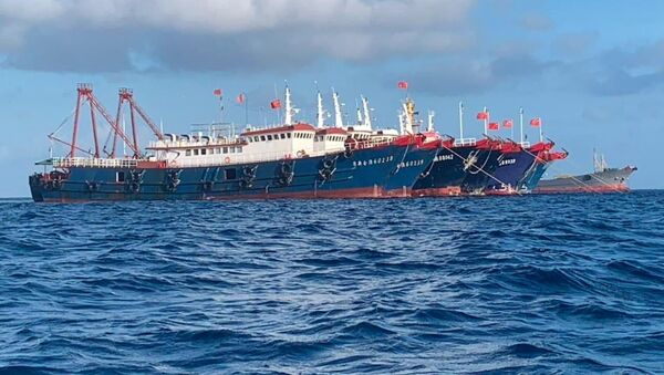 菲律賓外交部對中國船隻提出新抗議 - 俄羅斯衛星通訊社
