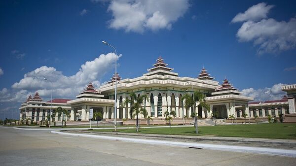 位于缅甸首都的议会大厦 - 俄罗斯卫星通讯社
