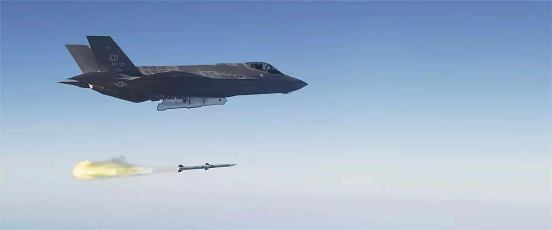 “這是對美國空軍的打擊”：最新型F-35戰鬥機發生了甚麼 - 俄羅斯衛星通訊社, 1920, 09.04.2021