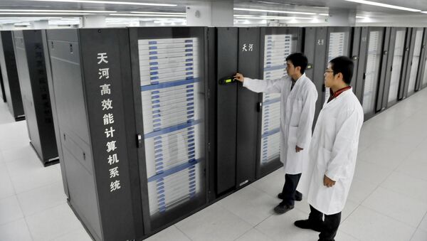 Китайский суперкомпьютер Tianhe-1A - 俄罗斯卫星通讯社