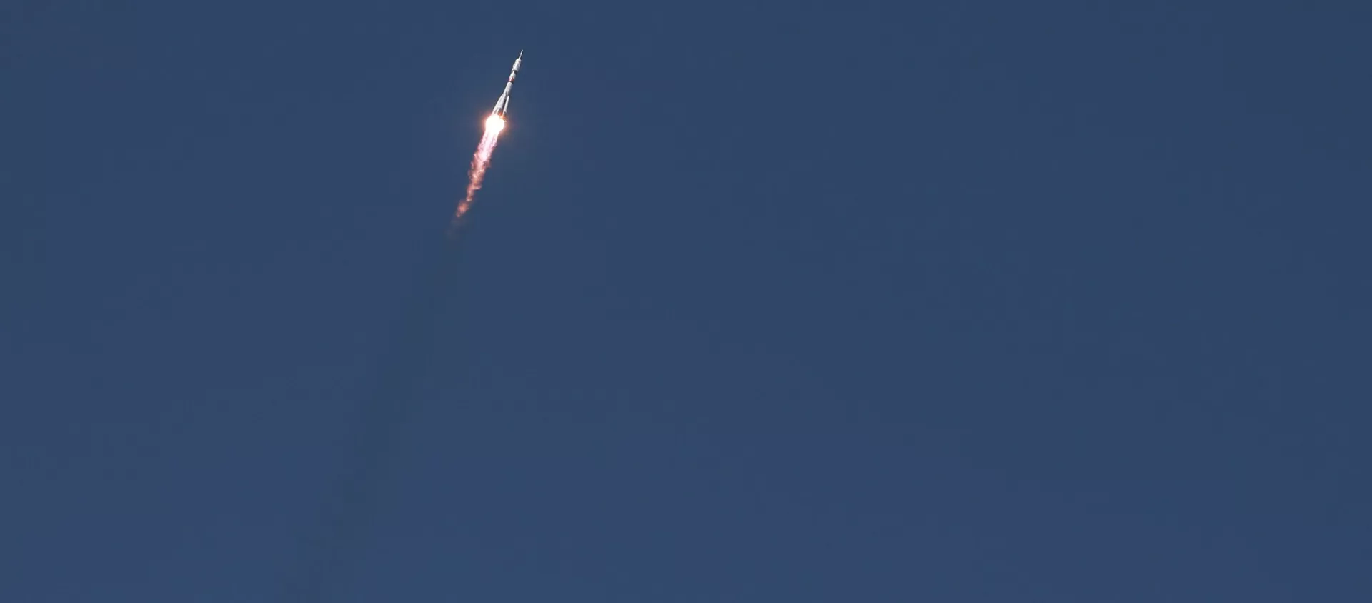 Запуск ракеты-носителя Союз-2.1а с кораблем Союз МС-18 с космодрома Байконур - 俄羅斯衛星通訊社, 1920, 30.06.2021