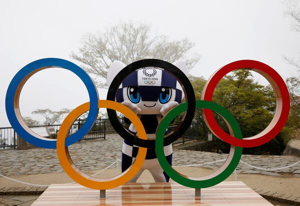 2020年东京奥运会吉祥物Miraitowa（未来，永恒）。 - 俄罗斯卫星通讯社