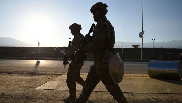 Американские солдаты в Кабуле - 俄羅斯衛星通訊社