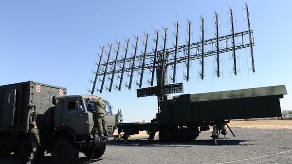 俄罗斯陆军地面预警雷达1L119  资料图 - 俄罗斯卫星通讯社