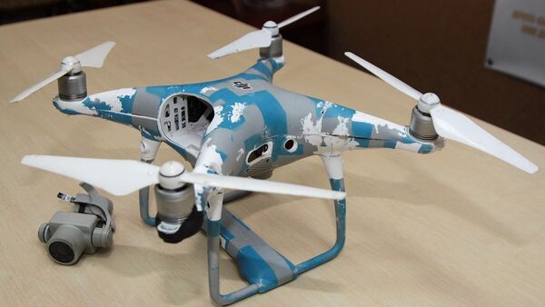 беспилотник Фантом-4 (Квадрокоптер DJI Phantom 4)  - 俄罗斯卫星通讯社