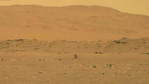 航空航天局：“机智”号无人直升机在火星成功进行首飞 - 俄罗斯卫星通讯社