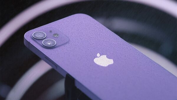 Фиолетовый iPhone 12 - 俄罗斯卫星通讯社
