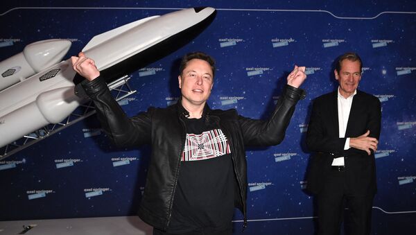 Основатель и руководитель Tesla Inc и SpaceX миллиардер Илон Маск - 俄罗斯卫星通讯社