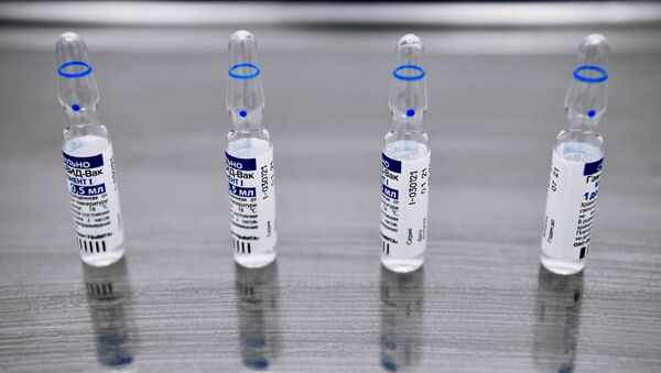 針對青少年的新冠疫苗“衛星-V”試驗將間隔21天施打兩針 - 俄羅斯衛星通訊社