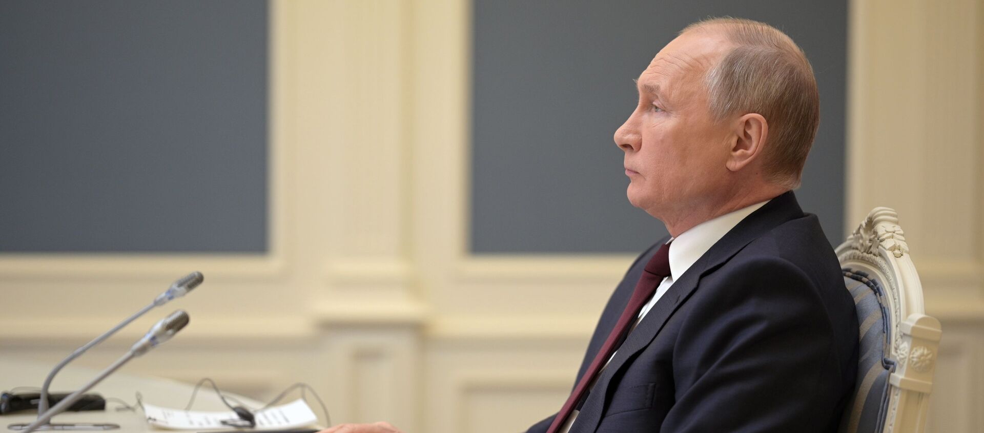 Владимир Путин принимает участие в Международном саммите по климату 2021. 22 апреля 2021  - 俄羅斯衛星通訊社, 1920, 27.05.2021