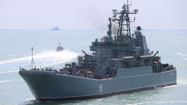 俄罗斯完成新式登陆舰项目的研制 - 俄罗斯卫星通讯社