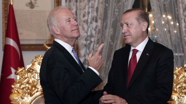 白宫：拜登将与土耳其总统在北约峰会期间举行会晤 - 俄罗斯卫星通讯社