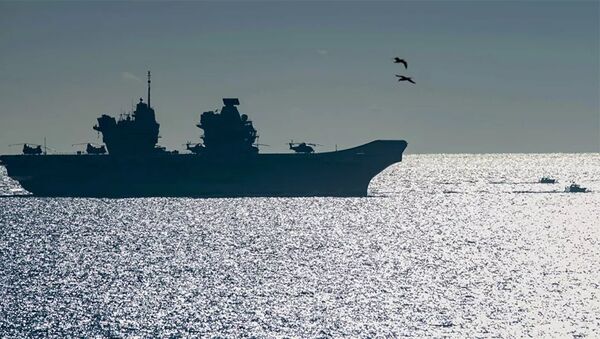 HMS Queen Elizabeth  - 俄羅斯衛星通訊社