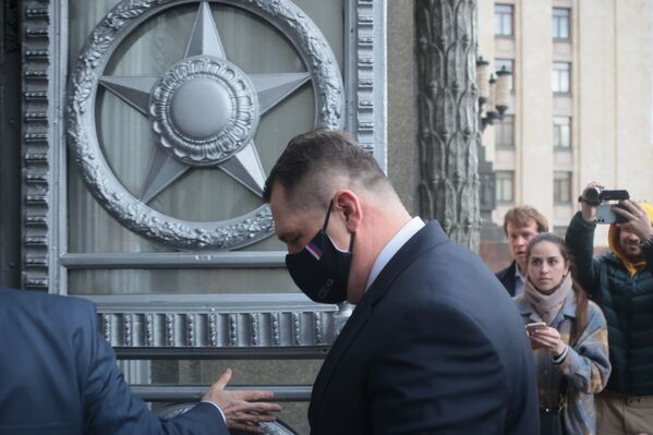 捷克驻俄大使被俄罗斯外交部照会。 - 俄罗斯卫星通讯社