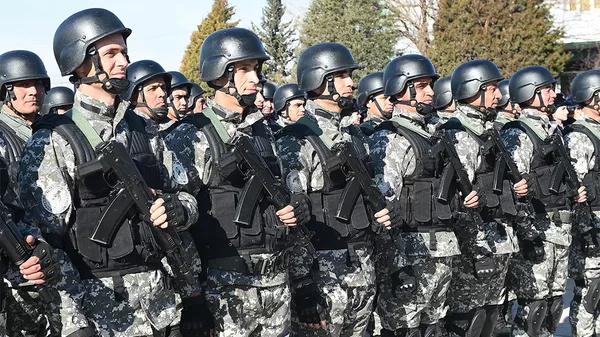 Празднование Дня защитника Отечества и 27-ой годовщины образования вооружённых сил Таджикистана  - 俄羅斯衛星通訊社