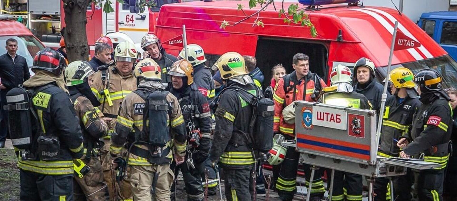 莫斯科东南部一家旅馆发生火灾致1人死亡18人受伤 - 俄罗斯卫星通讯社, 1920, 04.05.2021