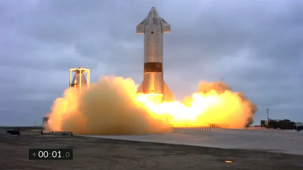 Прототип корабля Starship SN15 успешно приземлился в Техасе - трансляция - 俄羅斯衛星通訊社
