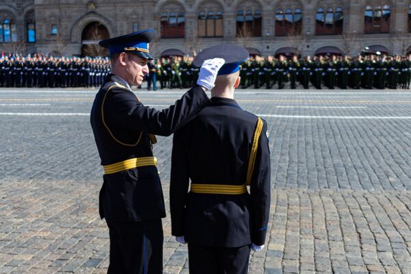 胜利日阅兵总彩排在莫斯科举行。 - 俄罗斯卫星通讯社