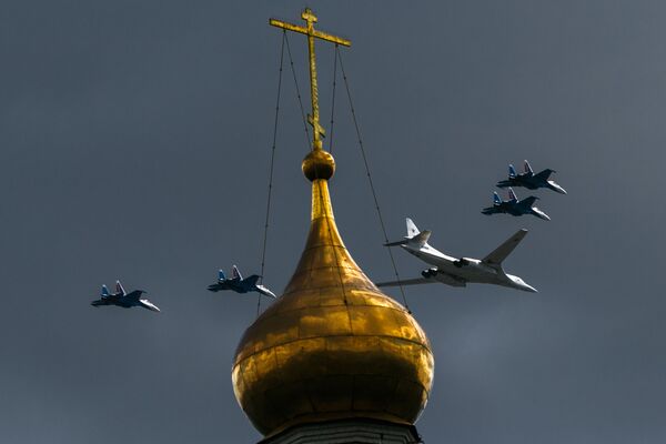 勝利日閱兵總彩排在莫斯科舉行。 - 俄羅斯衛星通訊社