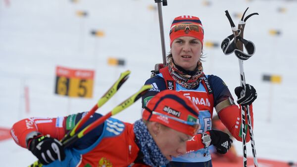 俄现代冬季两项运动员伊琳娜·斯塔里赫退役 - 俄罗斯卫星通讯社