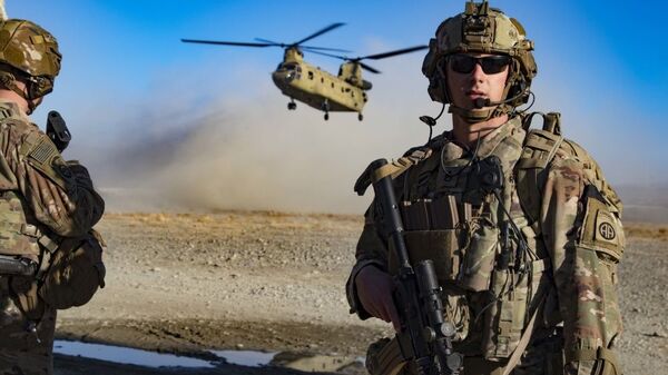 Американские военные на юго-востоке Афганистана  - 俄羅斯衛星通訊社